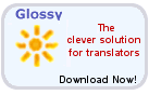 Glossy, the clever tool for translators